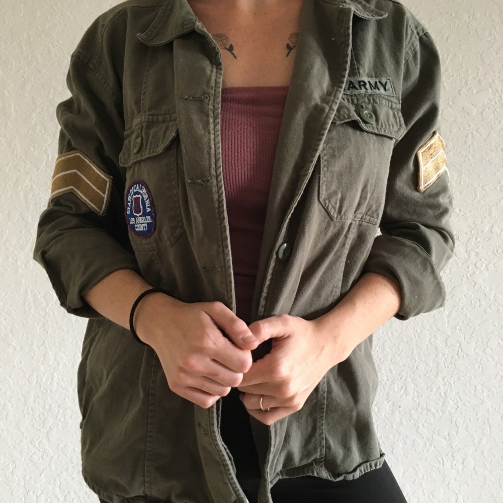MILITARY STYLE JACKET WOMENS SIZE SMALL